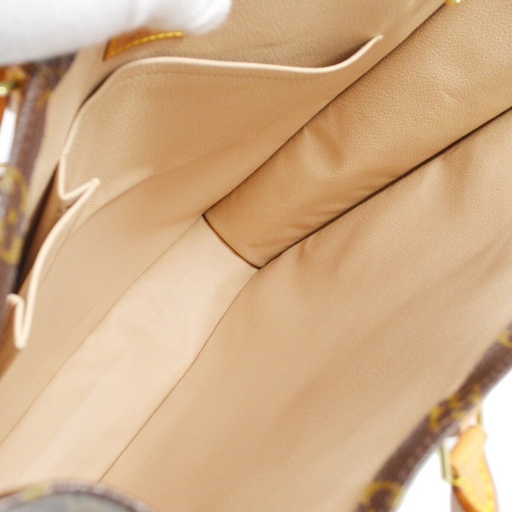 Louis Vuitton Sac Plat Hand Tote Bag Monogram - Picture 6 of 9